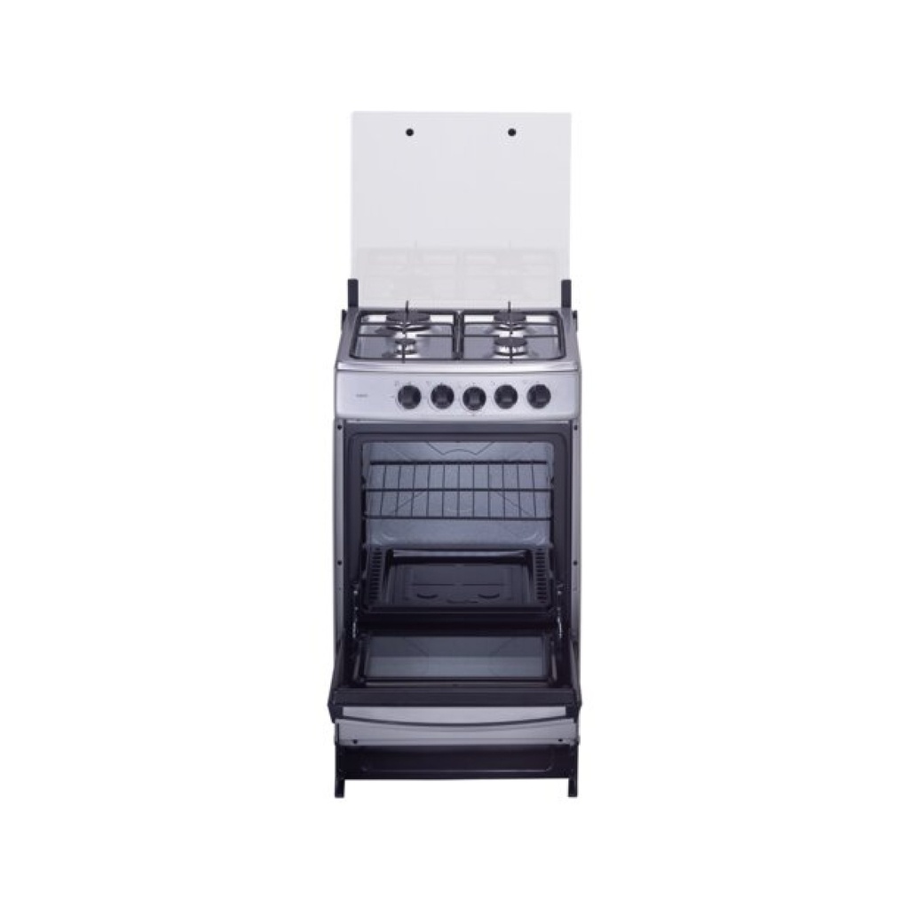 COCINA 4Q PLUS GRIS HORNO TERMOPRESION INDURAMA