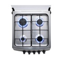 COCINA 4Q PLUS GRIS HORNO TERMOPRESION INDURAMA