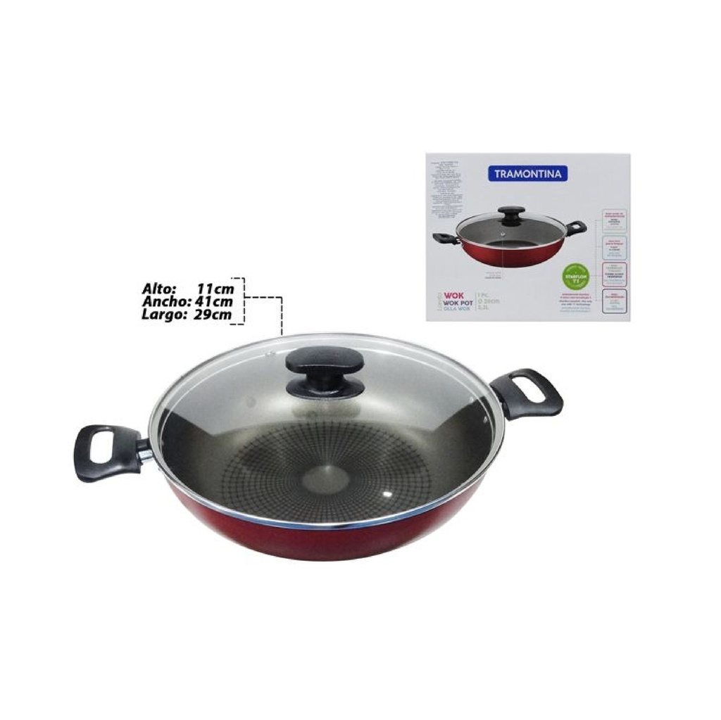 SARTEN WOK 28CM - TRAMONTINA