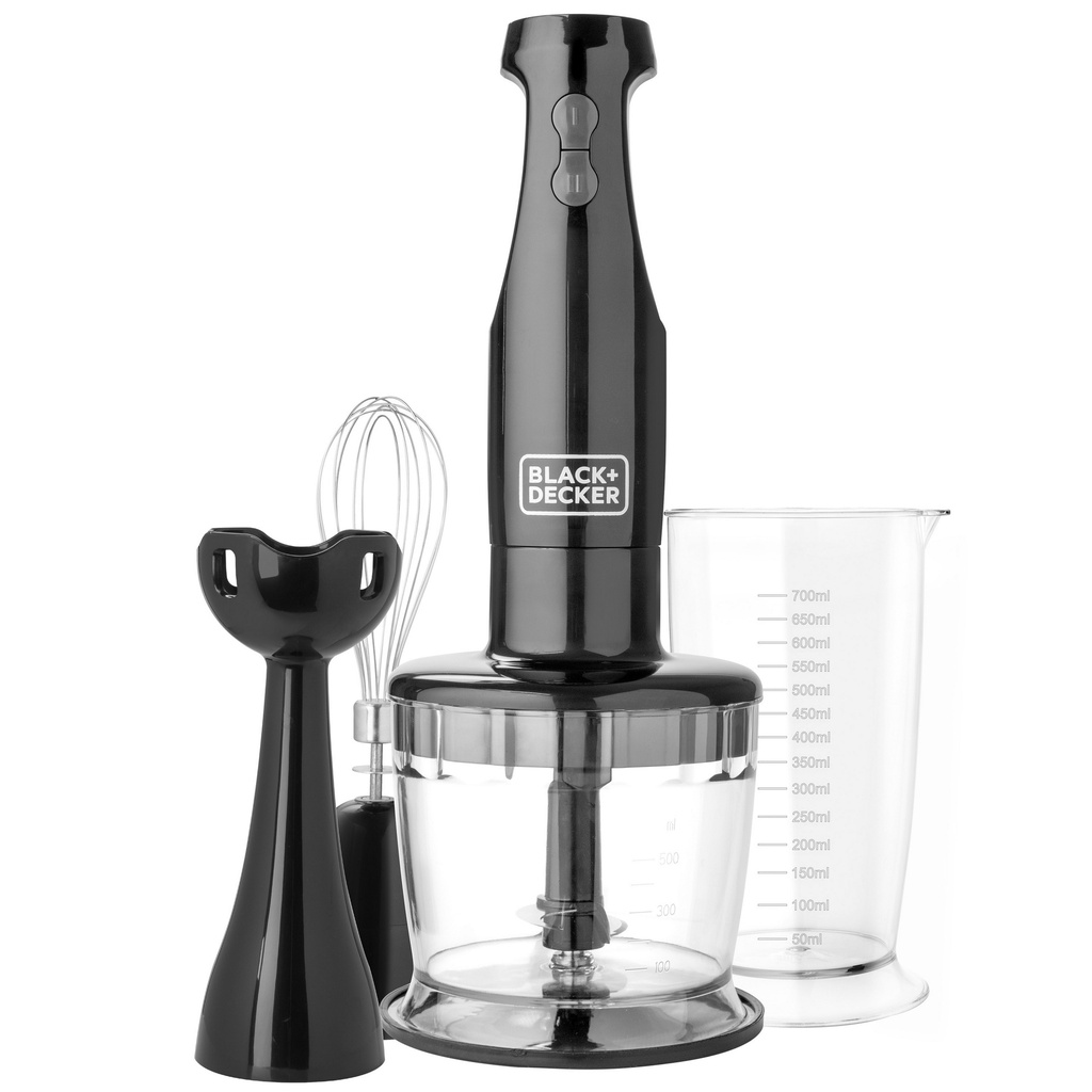 BATIDORA DE INMERSION 3 EN 1 200W NEGRO/-BLACK DECKER HB2800B