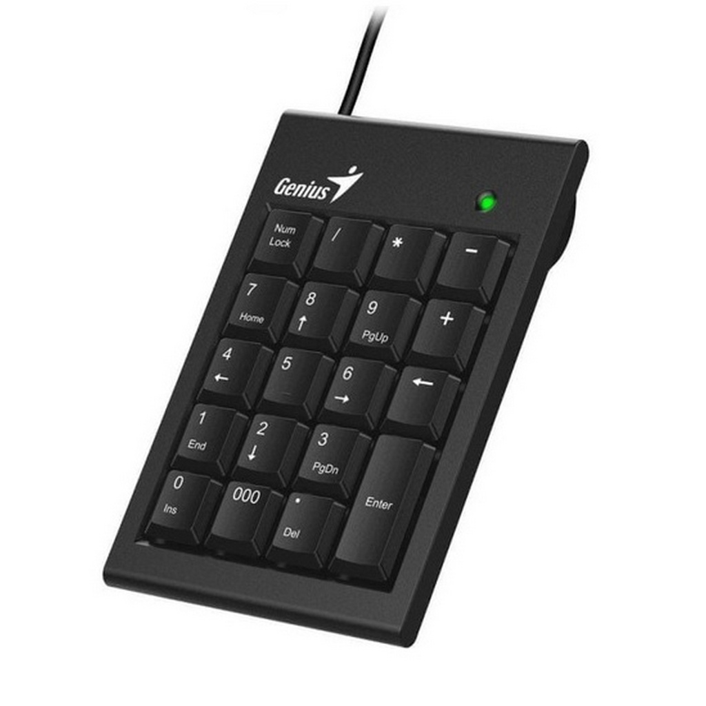 TECLADO NUMERICO USB DISEÑO DELGADO NEGRO/-GENIUS NUMPAD 100