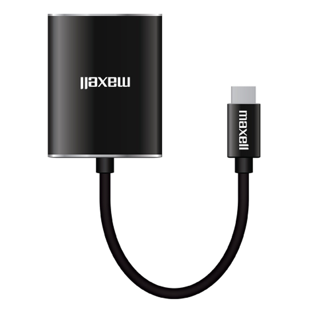 ADAPTADOR USB C - VGA NEGRO - MAXELL