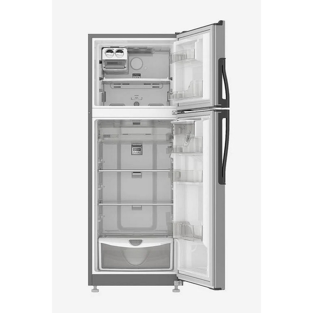 REFRIGERADORA XPERT FLOW 285LT ANTIHUELLA 3D 69X61X174 SILVER/-WHIRLPOOL