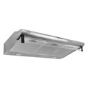 CAMPANA EXTRACTORA DE OLOR 90X50CM ACERO INOX -CONTINENTAL