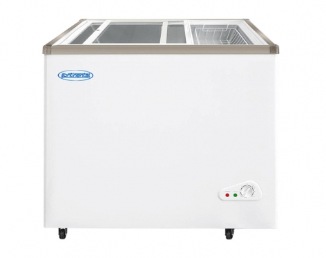CONGELADOR CONTINENTAL CON TAPA DE VIDRIO, 154 LT