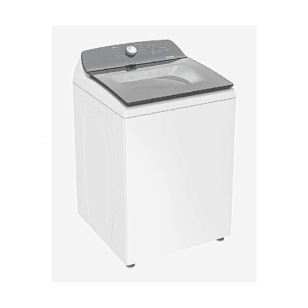 LAVADORA DE ROPA BLANCA 20KG-44LB CON PANEL WHIRLPOOL