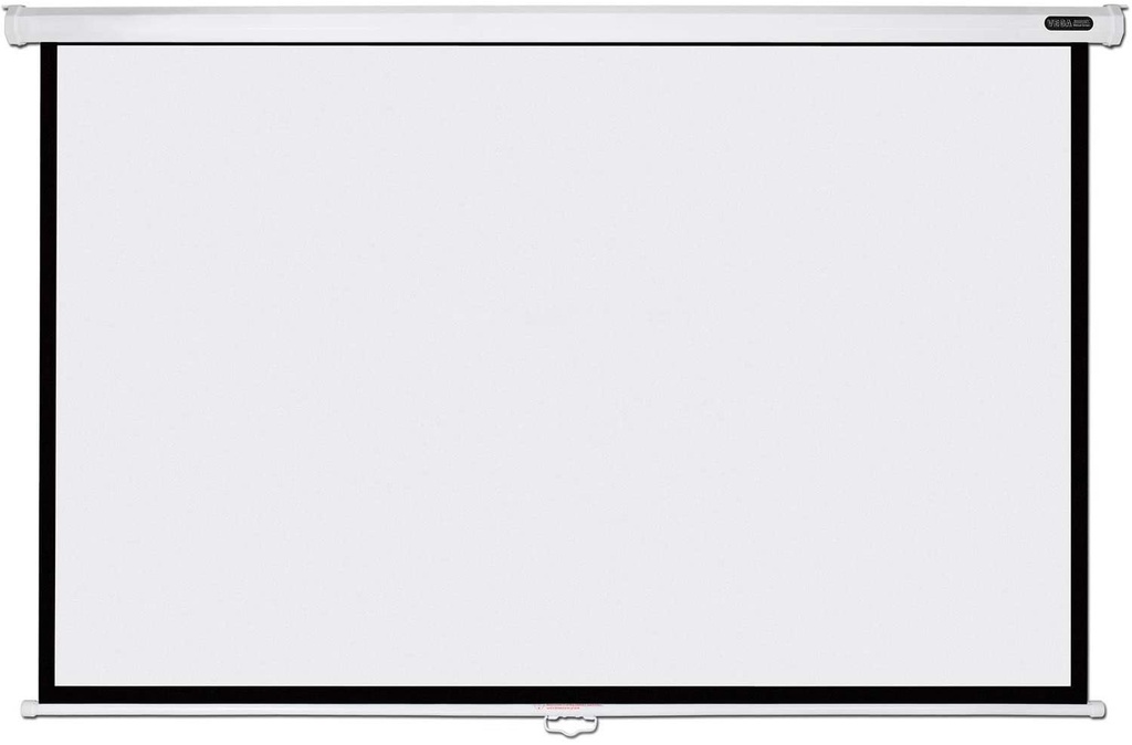 PANTALLA DE PROYECTOR MANUAL 80PLG TRANSPARENTE