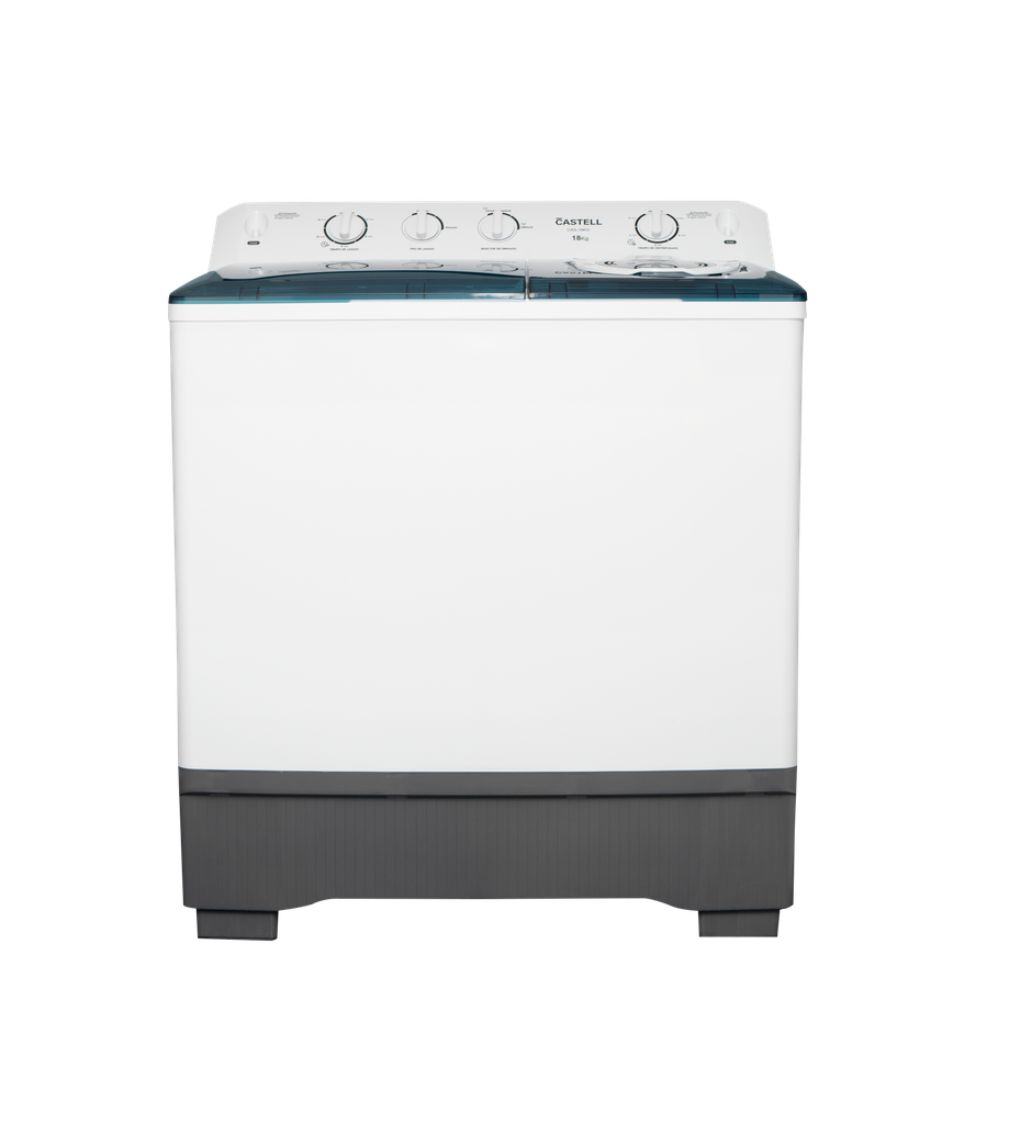 LAVADORA MANUAL DOBLE TANQUE 18KG CASTELL