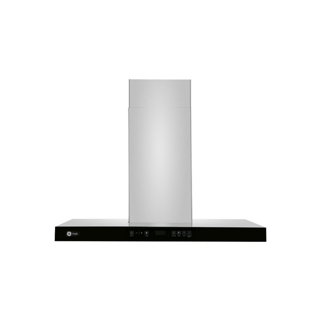 CAMPANA DE PARED PROFILE LIGH 4VL 90CM INOX/NEGRO - MABE