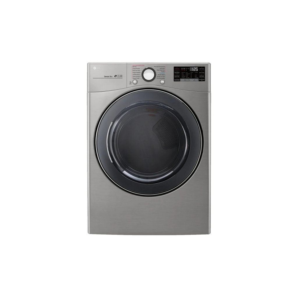 SECADORA A GAS 22KG/48LB CICLO STEAMFRESH™ INOX/-LG