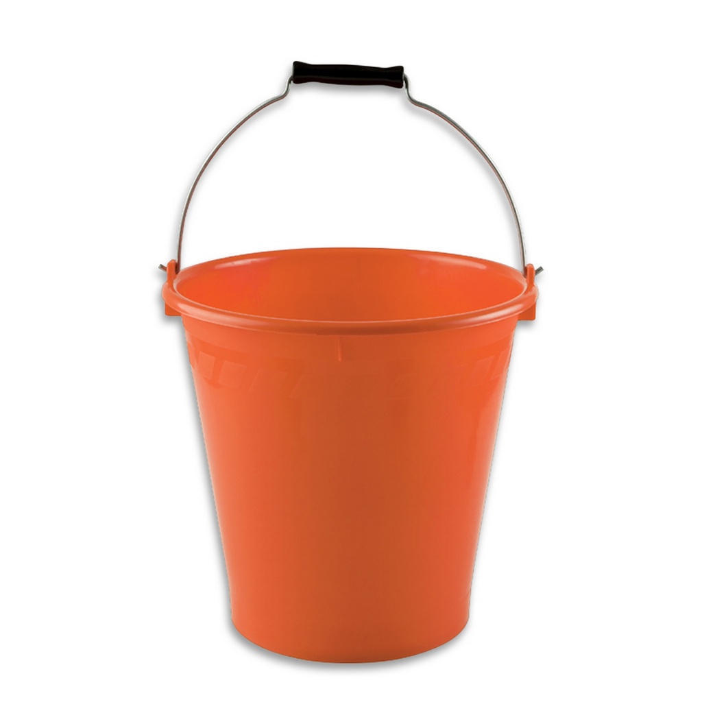 BALDE ASA METAL 16LT NARANJA - PICA