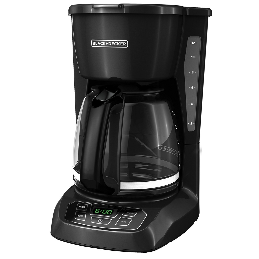 CAFETERA 12 TAZAS  DIGITAL PROGLAMABLE NEGRO/-BLACK DECKER CM1105B