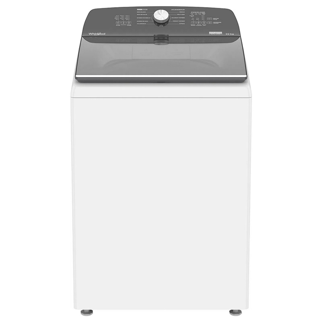 LAVADORA DE ROPA CON PANEL 48LB XPERT SY BLANCO/-WHIRLPOOL