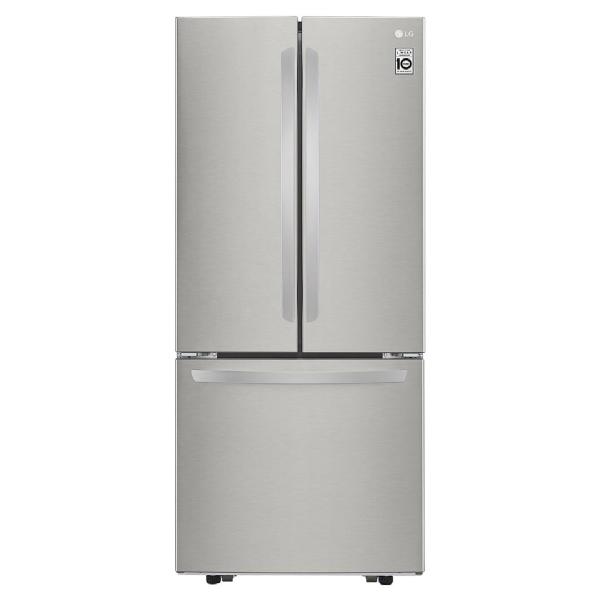 REFRIGERADORA 617LT PUERTAS FRANCESAS INVERTER STMART 75.5X90.2X177.6CM INOX/-LG