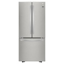 REFRIGERADORA 617LT PUERTAS FRANCESAS INVERTER STMART 75.5X90.2X177.6CM INOX/-LG
