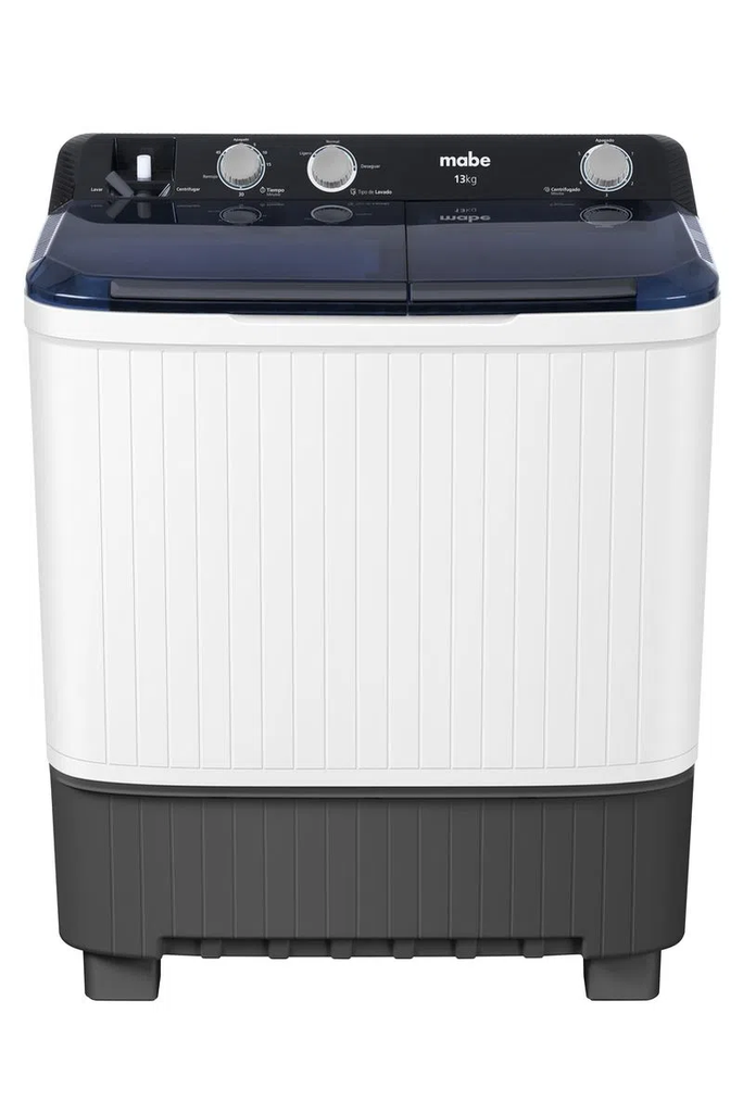 LAVADORA MANUAL DOBLE TINA 13 KG BLANCO/MABE
