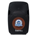 CAJA AMPLIFICADA RECARGABLE CON BLUETOOTH USB MP3 8000W -CASTELL