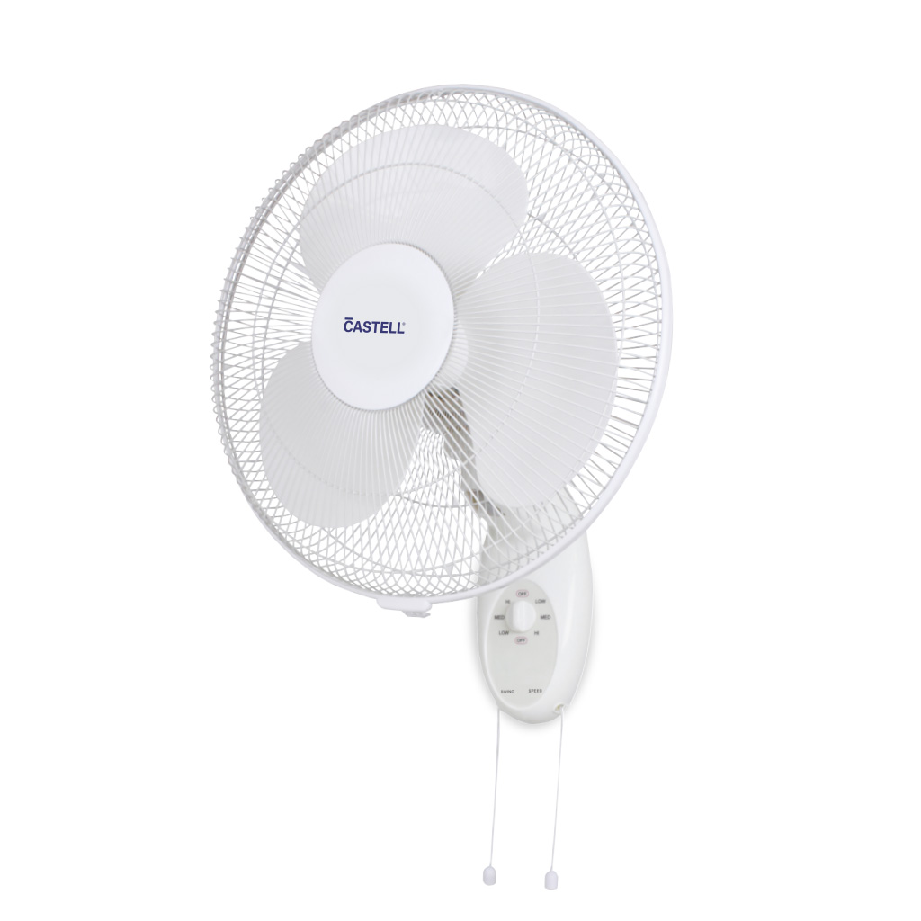 VENTILADOR DE PARED 16&quot; 3VEL 3 ASPAS BLANCO/-CASTELL