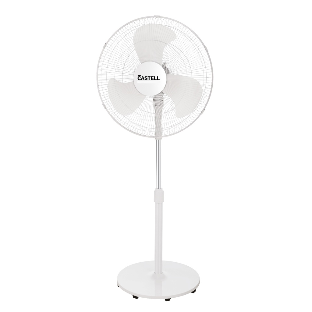 VENTILADOR DE PEDESTAL 18&quot; 3VEL 3 ASPAS BLANCO/-CASTELL