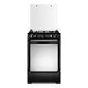 COCINA DE 4Q 24&quot; TERMOPRESION TABLERO DE ACERO INOXCIDABLE NEGRO/-INDURAMA