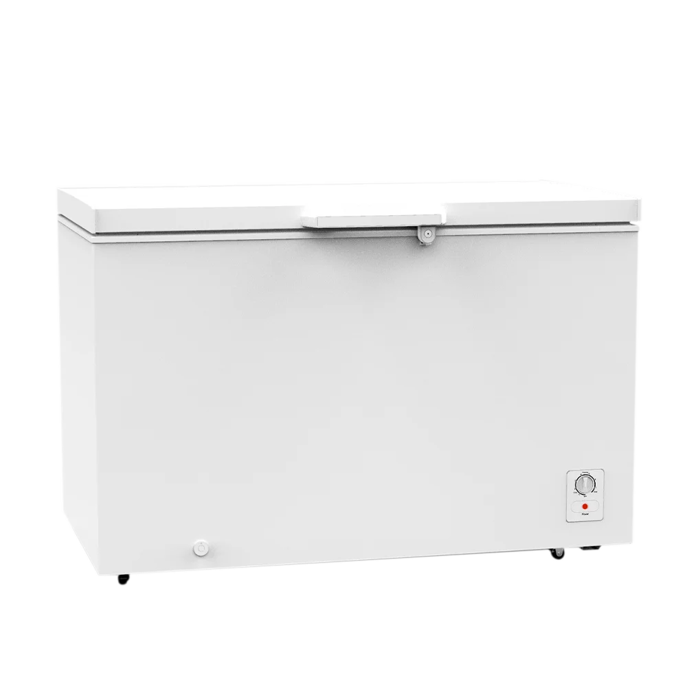CONGELADOR DUAL 400LT PUERTA METALICA BLANCO/-TCL
