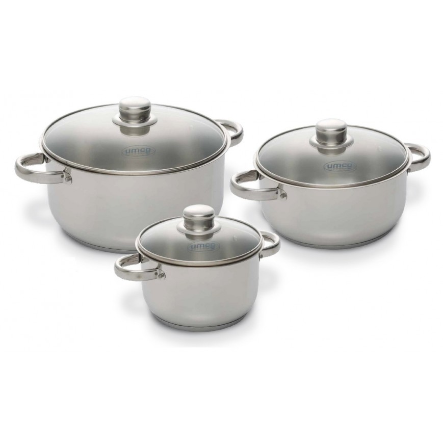 CALDERO INDUC BRILLIANCE JGO 3UND -UMCO