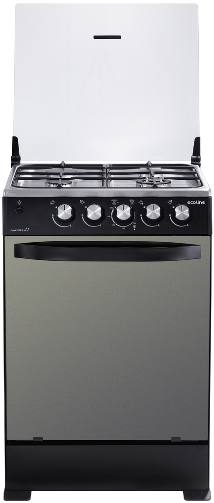 COCINA MARIELA 24&quot; HORNO CON GRILL NEGRO/MATE-ECOLINE