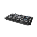 ENCIMERA MUNICH II 5Q VIDRIO TEMPLADO NEGRO BP