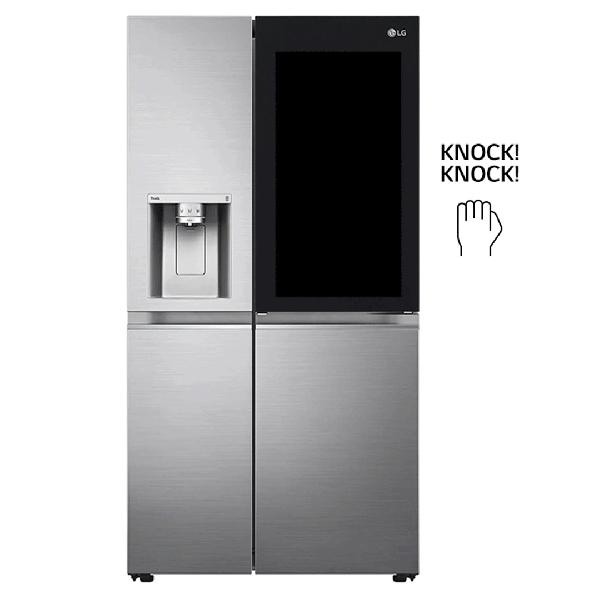 REFRIGERADORA SIDE BY TOP MOUNT 601LT DOOR COOLING  -LG
