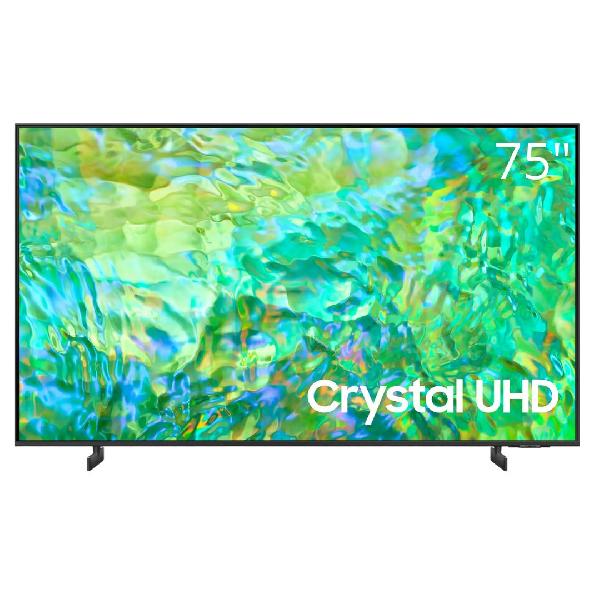TELEVISOR LED SMART 4K 75&quot;HDR 10PLUS C/VOZ NEGRO/-SAMSUNG