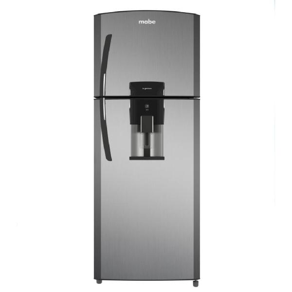 REFRIGERADORA 418LT NO FROST TOP FREEZER CON DISPENSADOR  PLOMO/-MABE