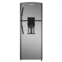 REFRIGERADORA 418LT NO FROST TOP FREEZER CON DISPENSADOR  PLOMO/-MABE