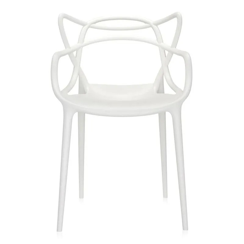 SILLA ART SIDNEY CON BRAZOS BLANCO/-PICA