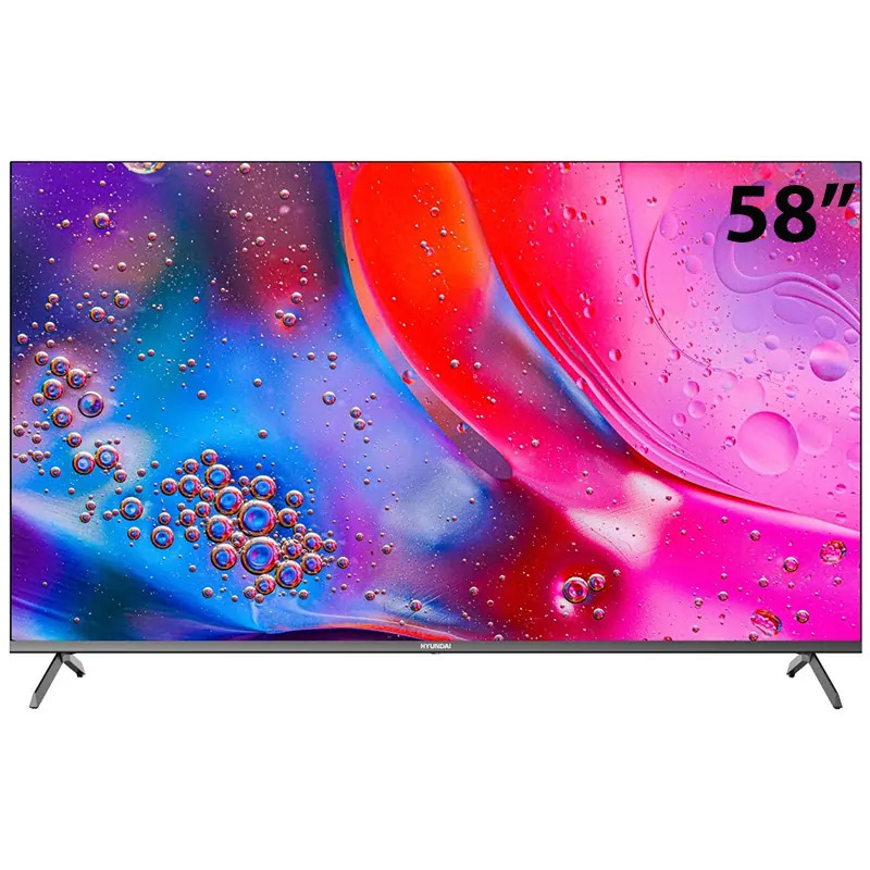 TELEVISOR LED SMART UHD 4K 58&quot; GOOGLE TV NEGRO/-HYUNDAI