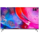 TELEVISOR LED SMART UHD 4K 58&quot; GOOGLE TV NEGRO/-HYUNDAI