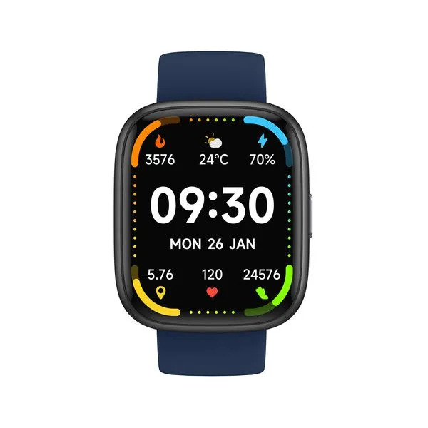 RELOJ DE MUÑECA SMART WATCH DIGITAL BT AZUL/-VERIFIT