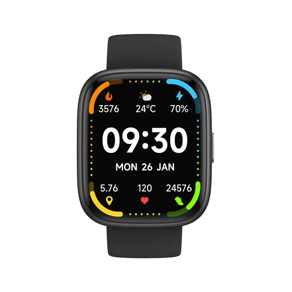 RELOJ DE MUÑECA SMART WATCH DIGITAL BT NEGRO/-VERIFIT