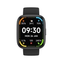 RELOJ DE MUÑECA SMART WATCH DIGITAL BT NEGRO/-VERIFIT