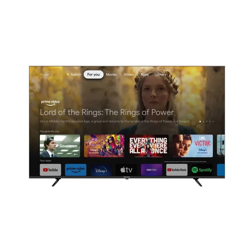 TELEVISOR UHD 4K 58&quot; 5.0 GOOGLE TV NEGRO/-INDURAMA