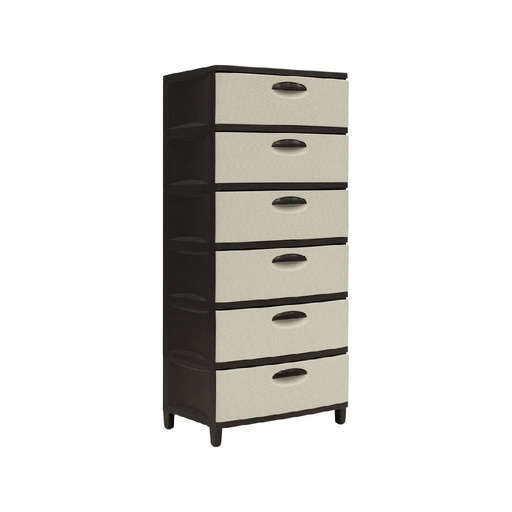 [CAJONERA SUPER NOVA 6P BEIGE] CAJONERA SUPER NOVA 6 PISOS BEIGE PICA
