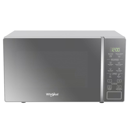 [WM1807D] MICROONDAS WHIRLPOOL 20 LITROS SILVER ACABADO EN ESPEJO/ WM1807D