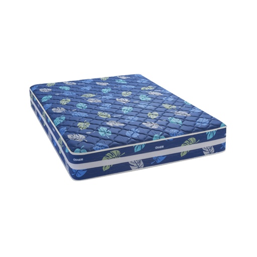 [IMP-TRAD-AZUL 135X190X27CM] COLCHON CHAIDE Y CHAIDE IMPERIAL/HOJAS FR AZUL/ 2 PLAZAS 135X190X27CM