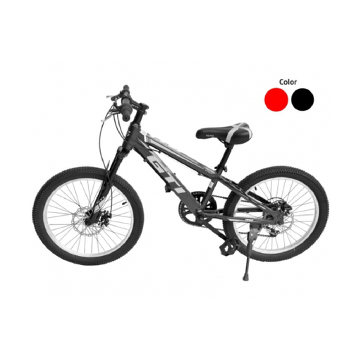 [GM88-1 ARO 26 NEGRO/ROJO] BICICLETA  ROCKET  ARO 26&quot; NEGRO/ ROJO - ECUACYCLO