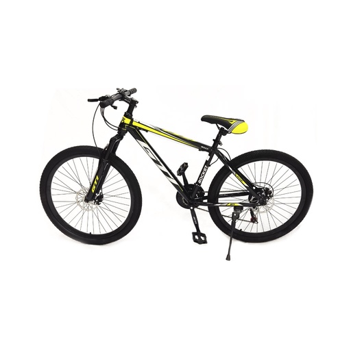 [GM88-3 ARO 26 NEGRO/FUCSIA] BICICLETA ROCKET ARO 26&quot; NEGRO/ AMARILLO- ECUACYCLO