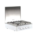 COCINETA A/GAS 4Q 62.2X50.8X100.2CM INOX - ECOLINE