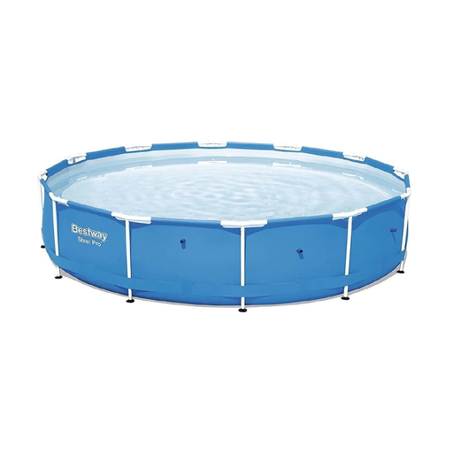[56706] ALBERCA ESTRUCTURAL REDONDA BESTWAY 56706 CON CAPACIDAD DE 6473 LITROS DE 3.66M DE DIÁMETRO AZUL