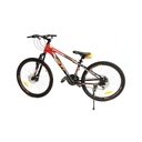 BICICLETA SNAP BRILL ARO 24  NEGRO/NARANJA - ECUACYCLO