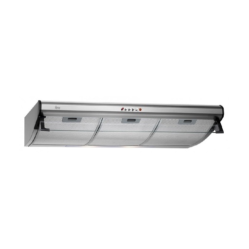 [C-9310 INOX] CAMPANA CLÁSICA INTEGRABLE DE ACERO INOXIDABLE ANTIHUELLA EN 90 CM