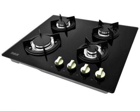 [60G-401] ENCIMERA A GAS 4 QUEMADORES 60CM VITROCERAMICA