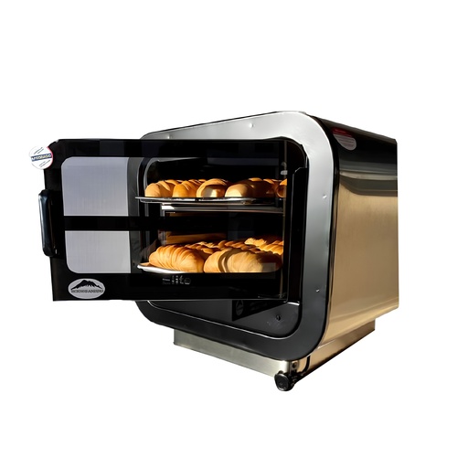 [ELITE-DIAMANTE] HORNO ANDINO ELITE (CROMADO 2 LATAS VIDRIO TEMPLADO TERMICO)